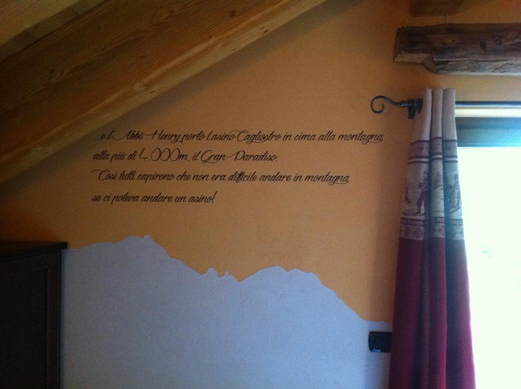 Alpe Rebelle Bed & Breakfast Bionaz Exterior foto